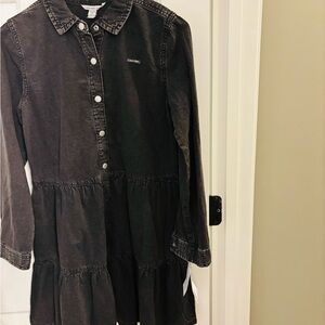 Brand New Calvin Klein Black Kids Casual Dress